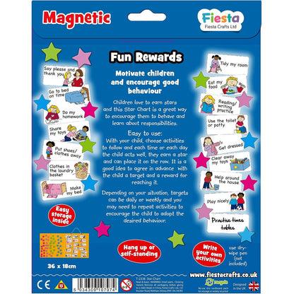Grafic magnetic de recompense cu stelute Fiesta Crafts FCT-2338