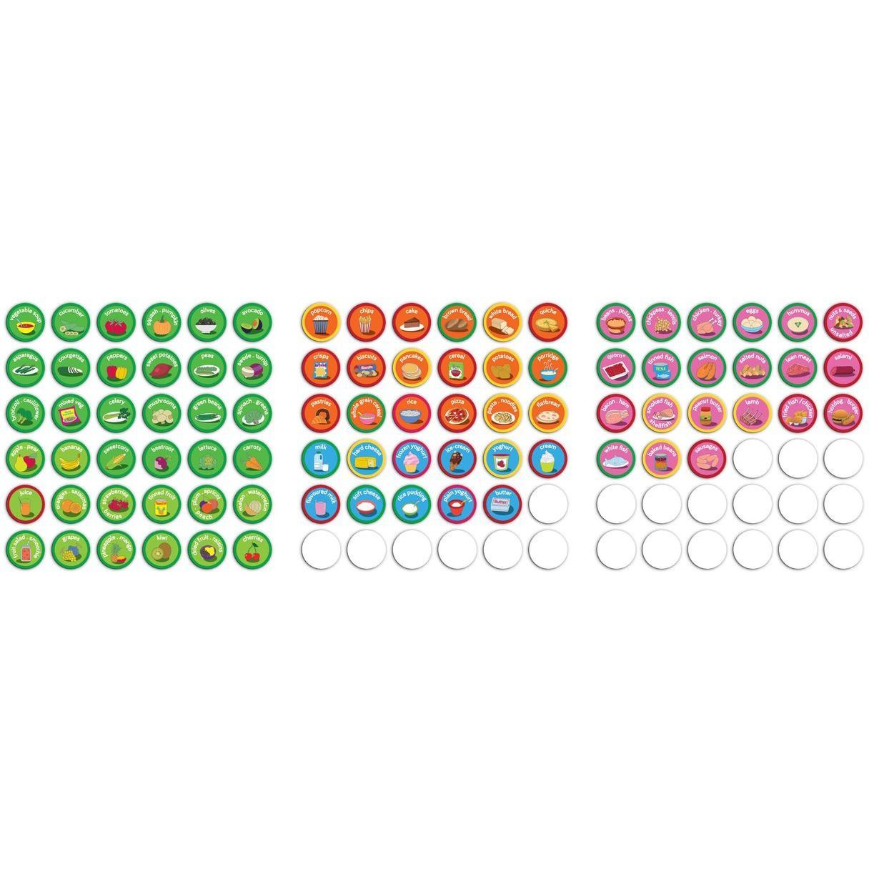 Set magnetic Mananca sanatos - Eat Well Chart Fiesta Crafts FCT-2946