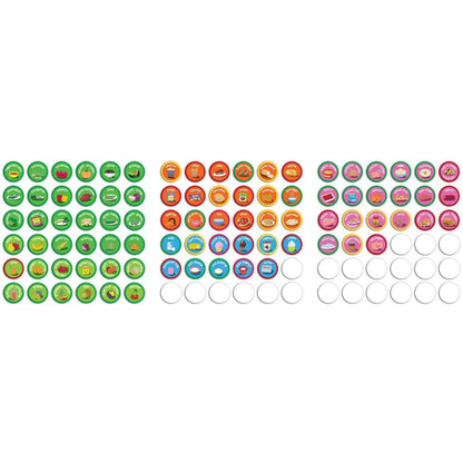 Set magnetic Mananca sanatos - Eat Well Chart Fiesta Crafts FCT-2946