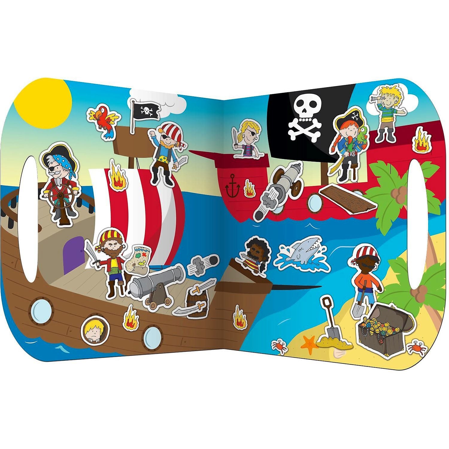 Stickere Pirati Stickabouts Fiesta Crafts FCT-2823