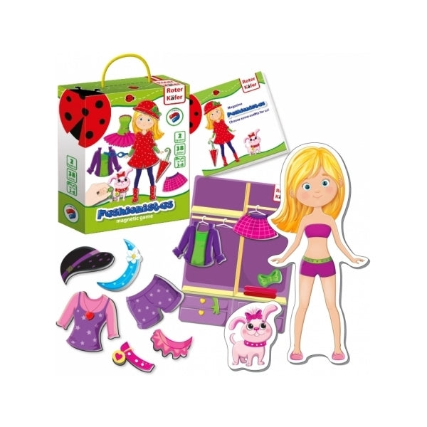 Joc educativ magnetic Fashionista Roter Kafer RK3204-03