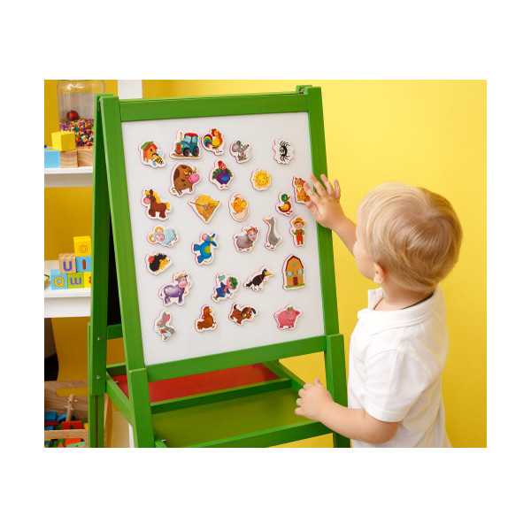 Joc educativ Lumea in Magneti - Animale din Ferma Roter Kafer RK3030-01