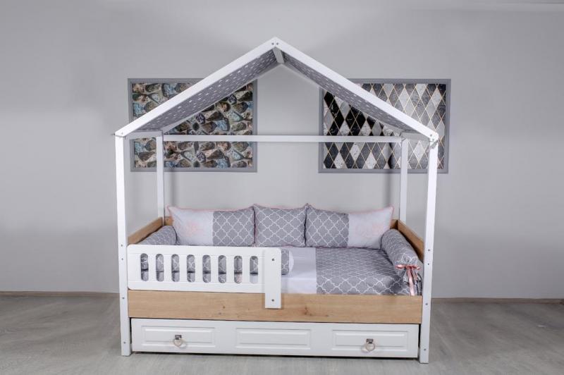 Lenjerie MyKids Montessori 8 Piese Queen QN121 95x195 cm