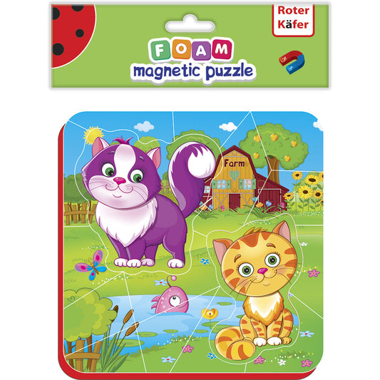 Puzzle magnetic Pisicute Roter Kafer RK5010-05