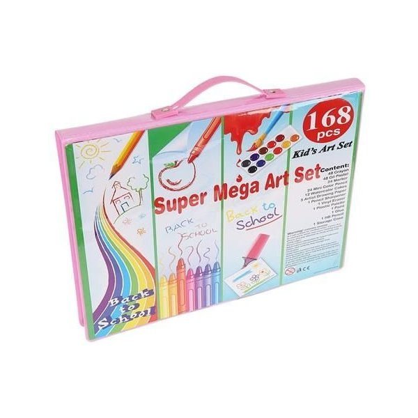 Set pentru pictura 168 piese cu geanta inclusa Iso Trade MY17250