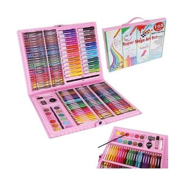Set pentru pictura 168 piese cu geanta inclusa Iso Trade MY17250