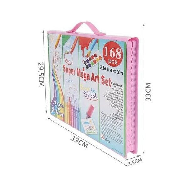 Set pentru pictura 168 piese cu geanta inclusa Iso Trade MY17250