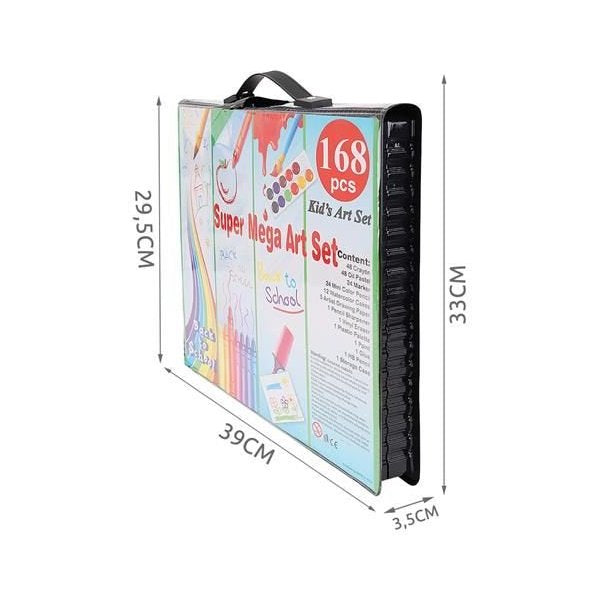 Set pentru pictura 168 piese cu geanta inclusa Iso Trade MY17250
