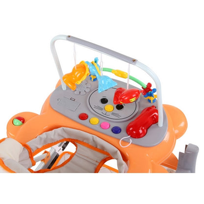Premergator Sun Baby Pisicuta 011 cu functie de balansoar - Orange Grey