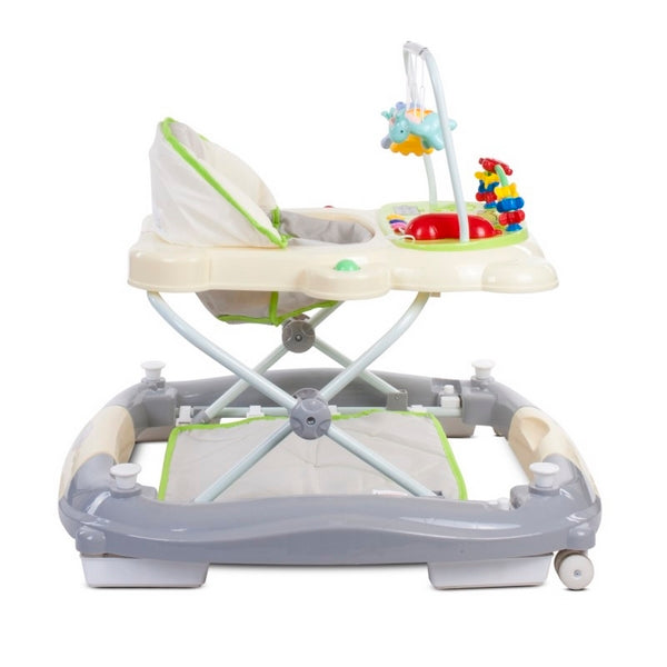 Premergator Sun Baby Pisicuta 021 cu functie de balansoar - Green Grey 