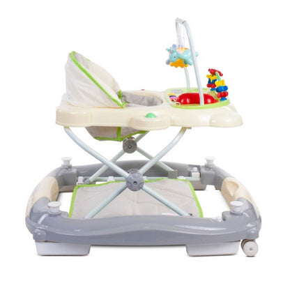 Premergator Sun Baby Pisicuta 021 cu functie de balansoar - Green Grey 