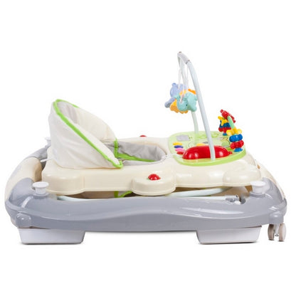 Premergator Sun Baby Pisicuta 021 cu functie de balansoar - Green Grey 
