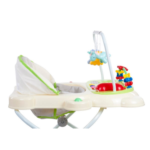 Premergator Sun Baby Pisicuta 021 cu functie de balansoar - Green Grey 