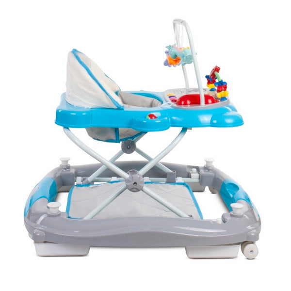 Premergator Sun Baby Pisicuta 021 cu functie de balansoar - Blue Grey 