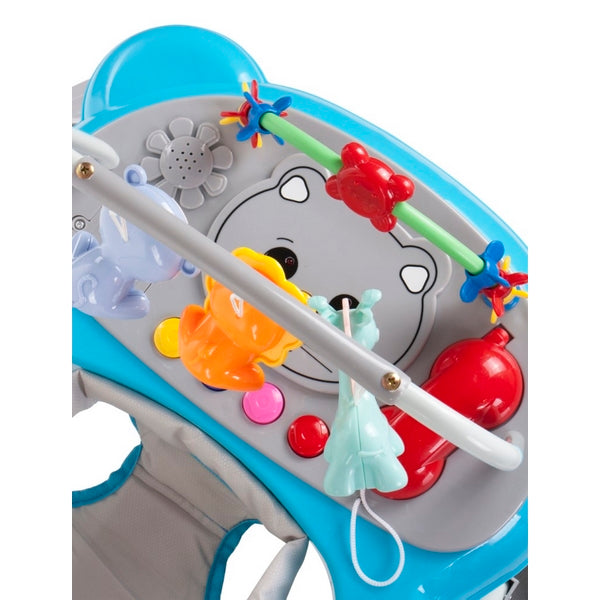 Premergator Sun Baby Pisicuta 021 cu functie de balansoar - Blue Grey 