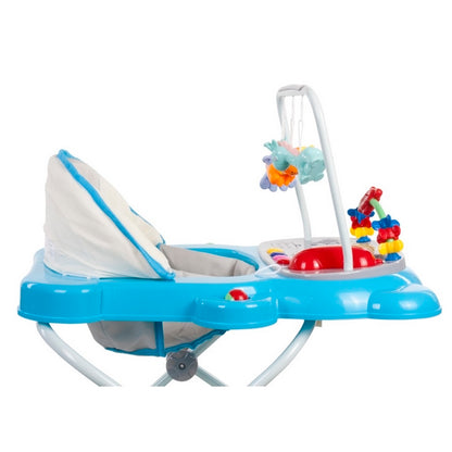 Premergator Sun Baby Pisicuta 021 cu functie de balansoar - Blue Grey 