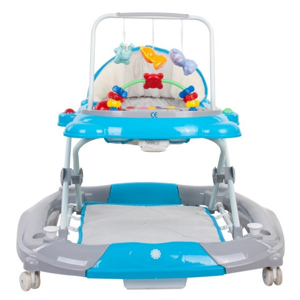 Premergator Sun Baby Pisicuta 021 cu functie de balansoar - Blue Grey 