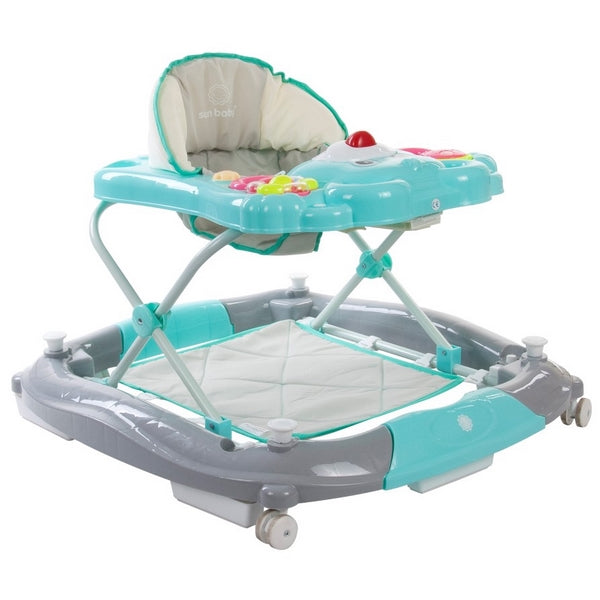 Premergator Sun Baby Ursulet 010 cu functie de balansoar - Turquoise