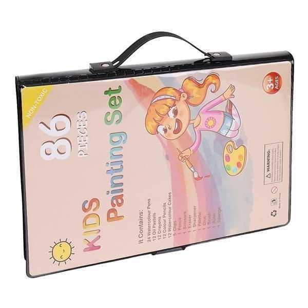 Set pentru pictura 86 piese cu geanta inclusa Iso Trade MY17379