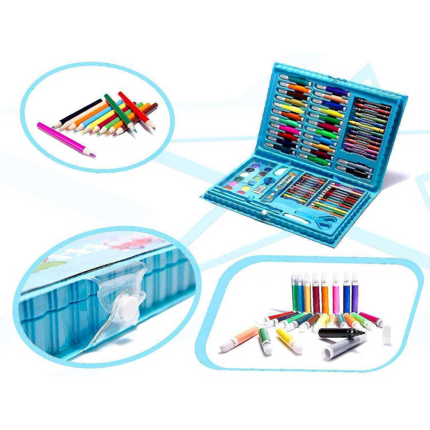 Set pentru pictura 86 piese cu geanta inclusa Iso Trade MY17379