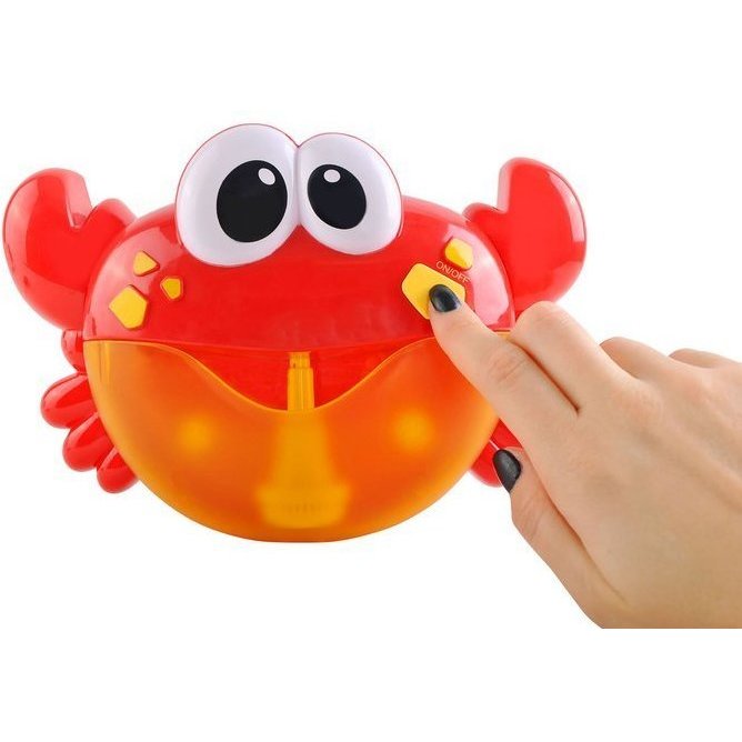 Jucarie de baie, Crab cu baloane muzicale de sapun Iso Trade MY17383
