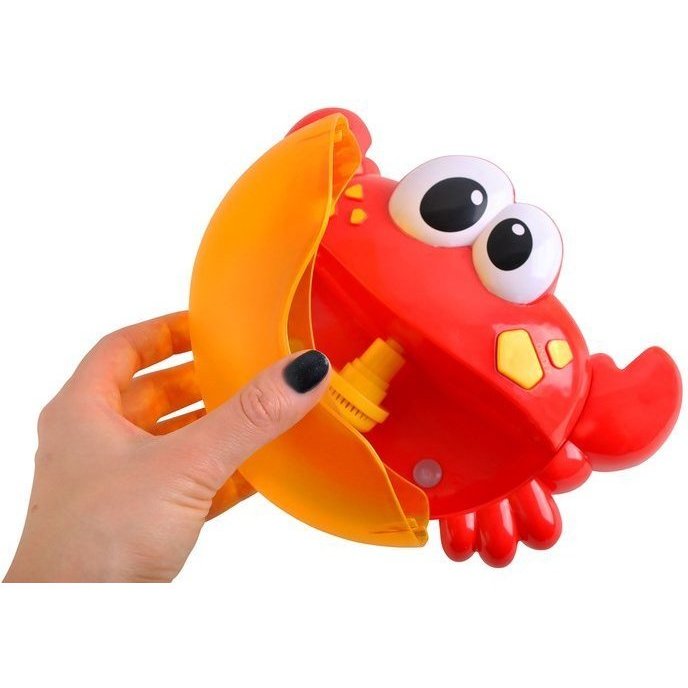 Jucarie de baie, Crab cu baloane muzicale de sapun Iso Trade MY17383