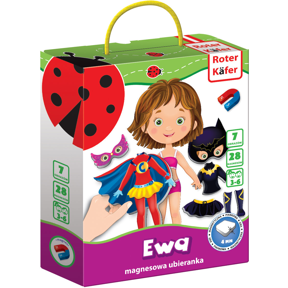 Joc educativ magnetic Eva Roter Kafer RK2010-01
