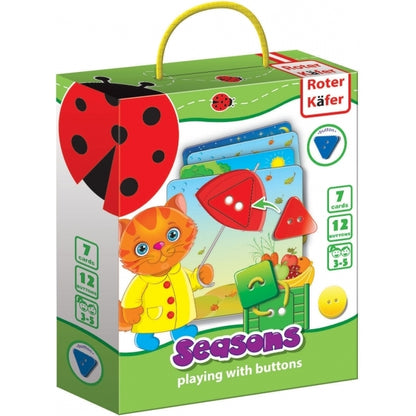 Joc educativ cu nasturi Anotimpuri Roter Kafer RK6101-08