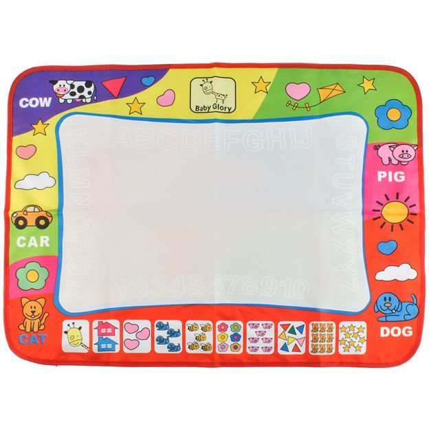 Covoras pentru desen cu apa, 2 markere incluse 78x58 cm Iso Trade MY17429