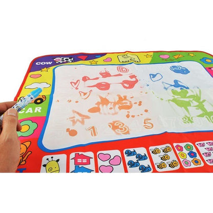 Covoras pentru desen cu apa, 2 markere incluse 78x58 cm Iso Trade MY17429