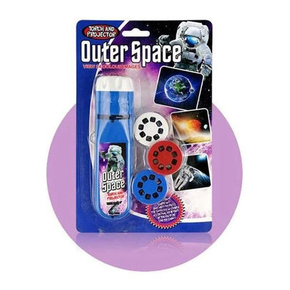 Lanterna proiector cu 3 diapozitive Imagini din Spatiu Bambinice BN013