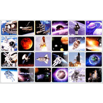 Lanterna proiector cu 3 diapozitive Imagini din Spatiu Bambinice BN013