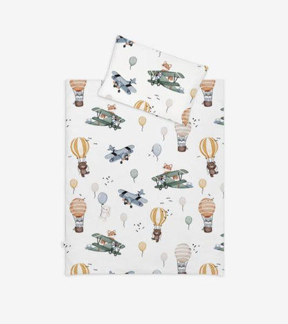 Baby Nest Klups Sky World C004 cu plapuma si perna