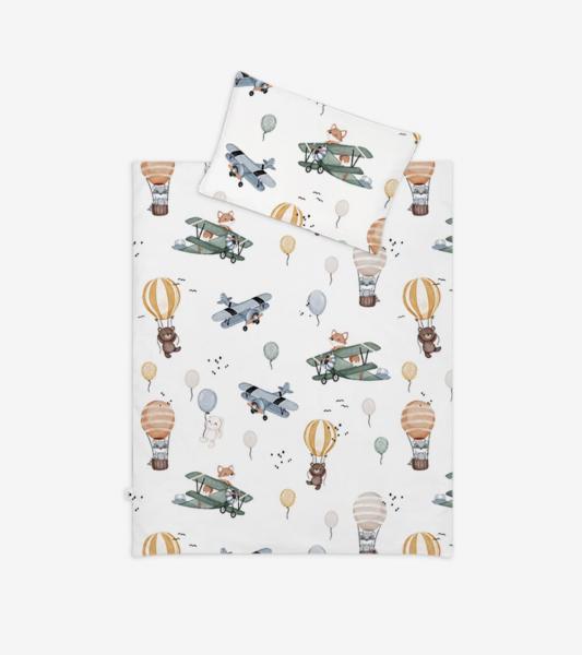 Baby Nest Klups Sky World C004 cu plapuma si perna