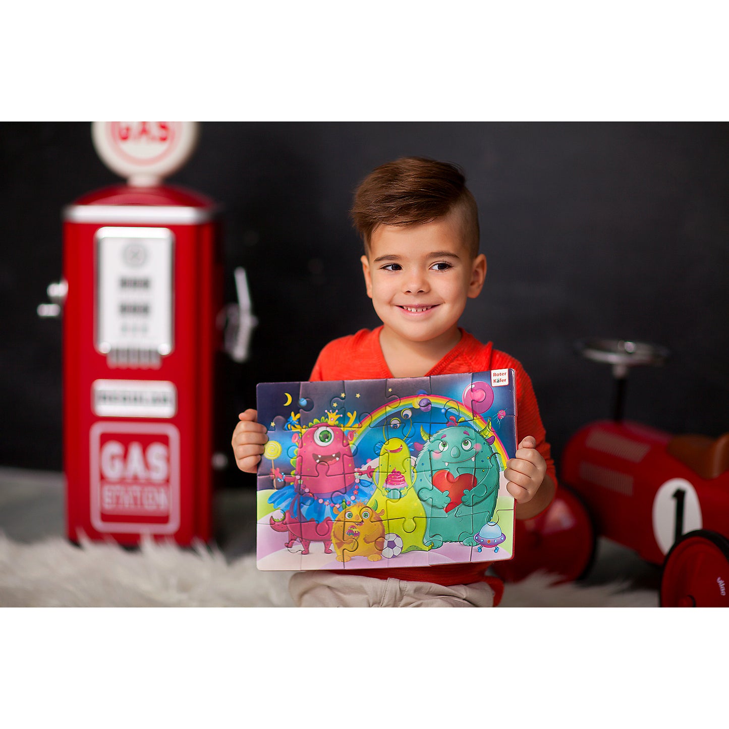 Puzzle Funny Monsters 24 piese Roter Kafer RK1201-03