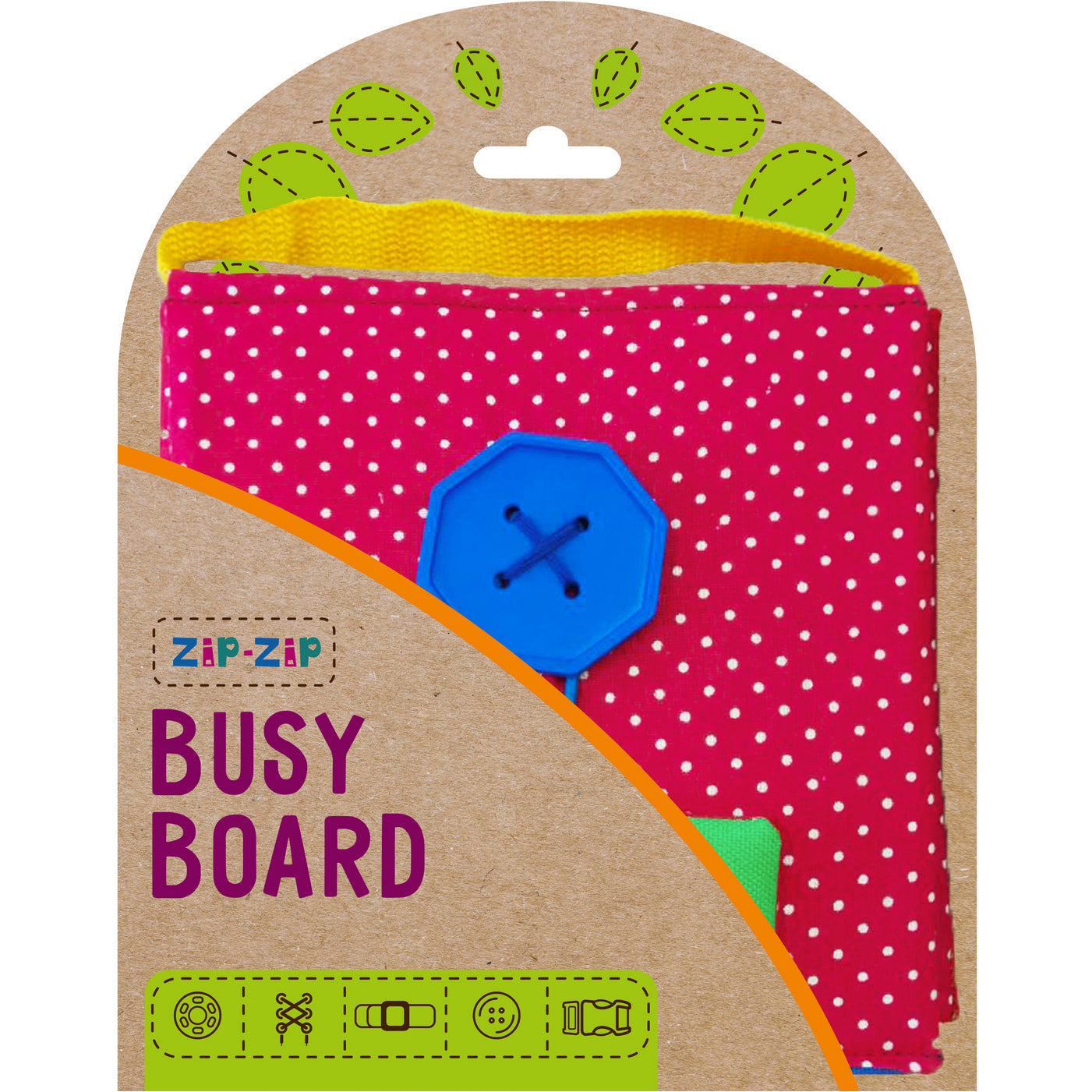 Joc de indemanare Carte Senzoriala Busy Board  Roter Kafer RZ2001-02