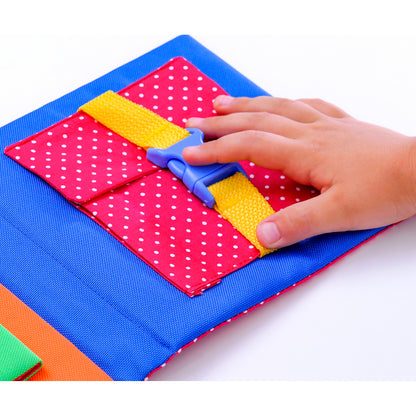 Joc de indemanare Carte Senzoriala Busy Board  Roter Kafer RZ2001-02