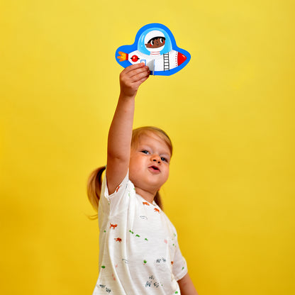 Puzzle educativ - Descopera Spatiul, 20 piese, 48x32cm Banana Panda BP49043