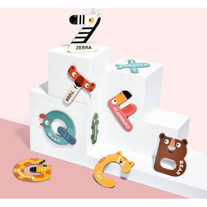 Set 26 litere magnetice Mideer MD2064