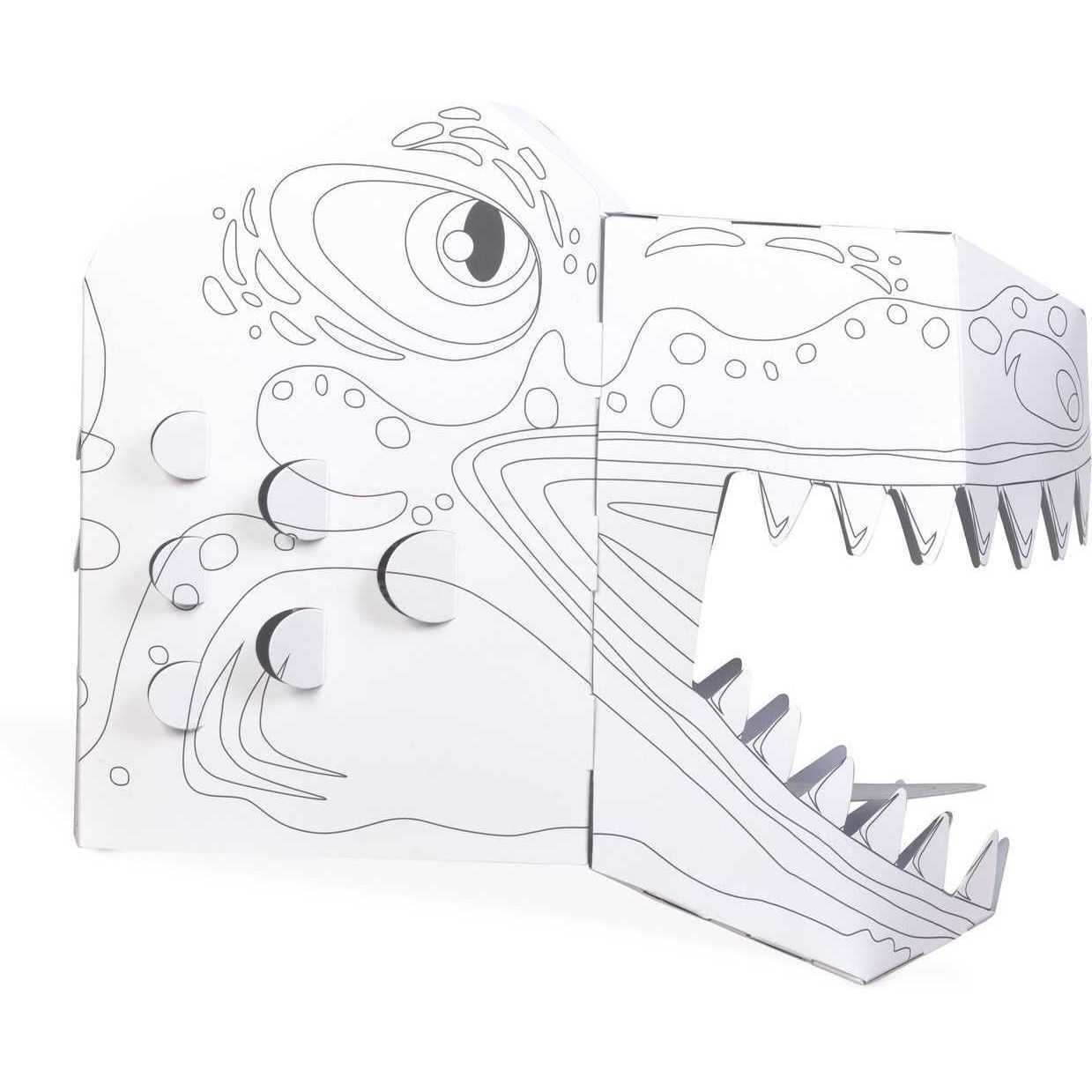 Coloreaza-ti propria Masca 3D T-Rex Fiesta Crafts FCT-3042