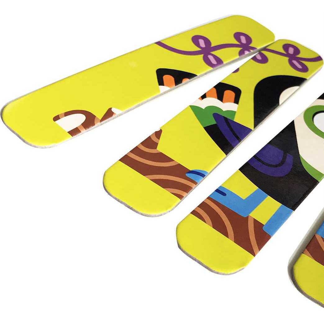 Set puzzle-uri din betisoare Pasari, 16 piese Roter Kafer RK1090-04