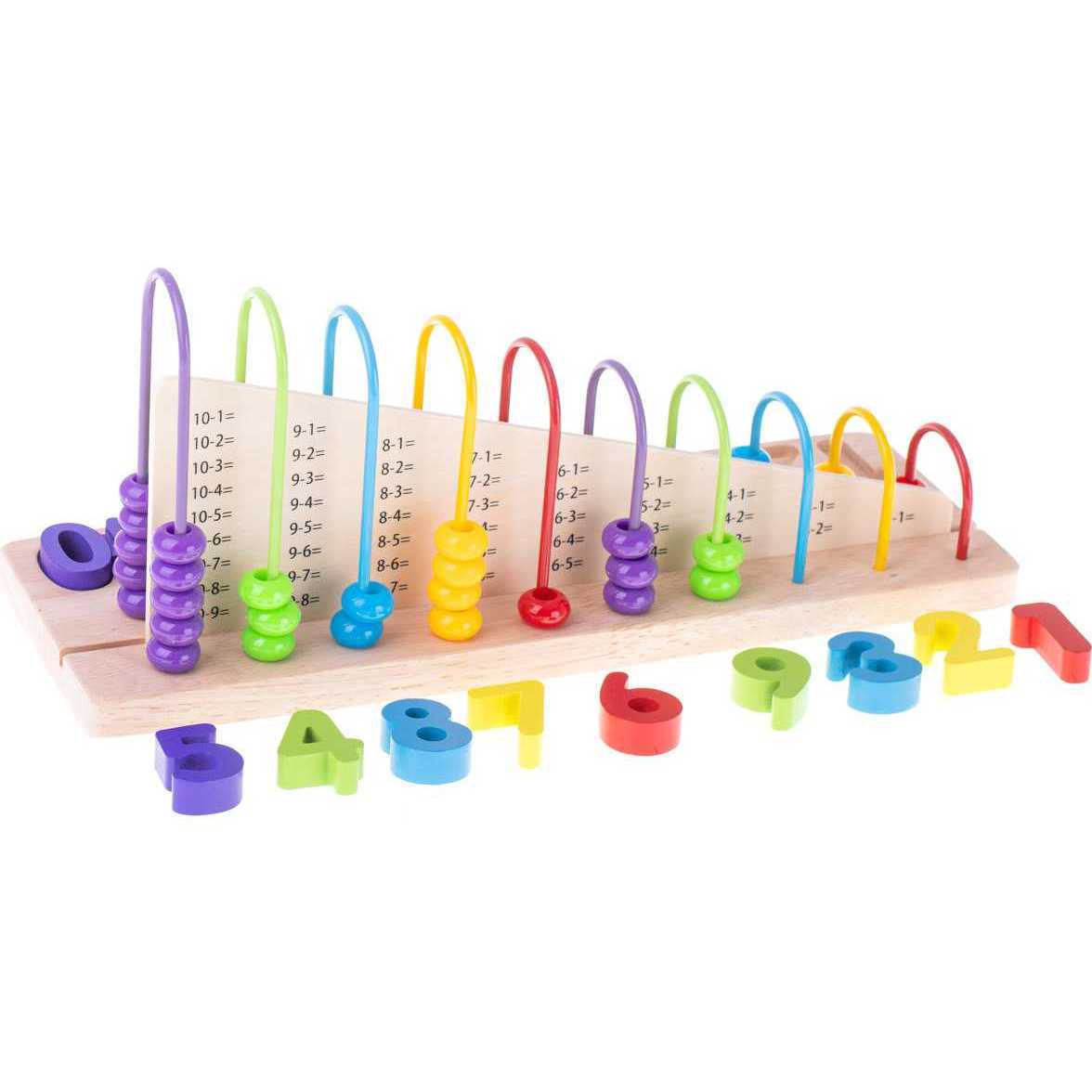 Jucarie educativa lemn - Abac Ikonka IK17736