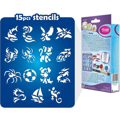 Set tatuaje temporare cu sclipici Plucky Tytoo KKCTT2213011