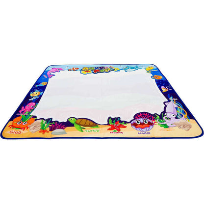 Covoras pentru desen cu apa 100x80 cm si accesorii  Ikonka IK17756