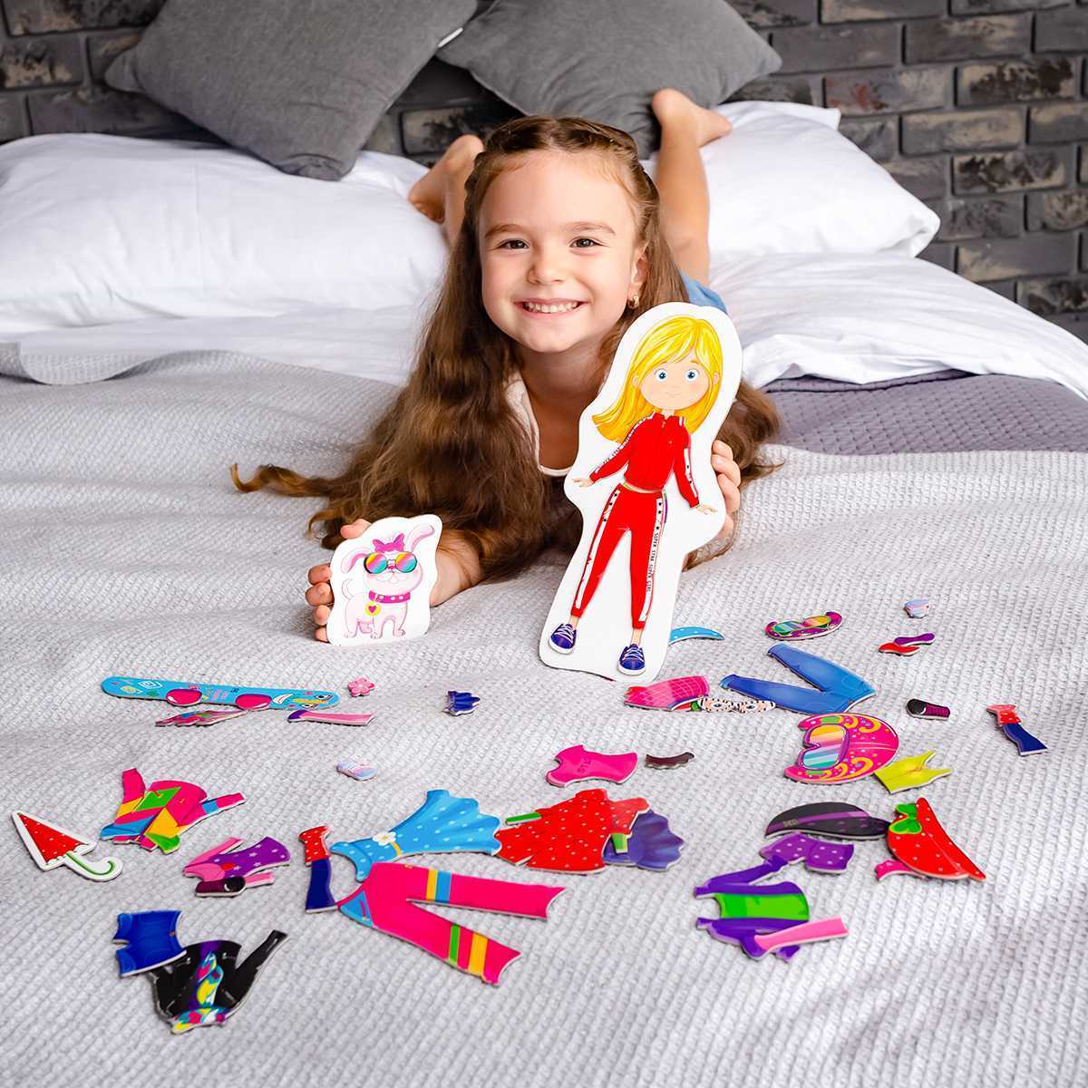 Joc educativ magnetic Alice si Polly Roter Kafer RK2010-08