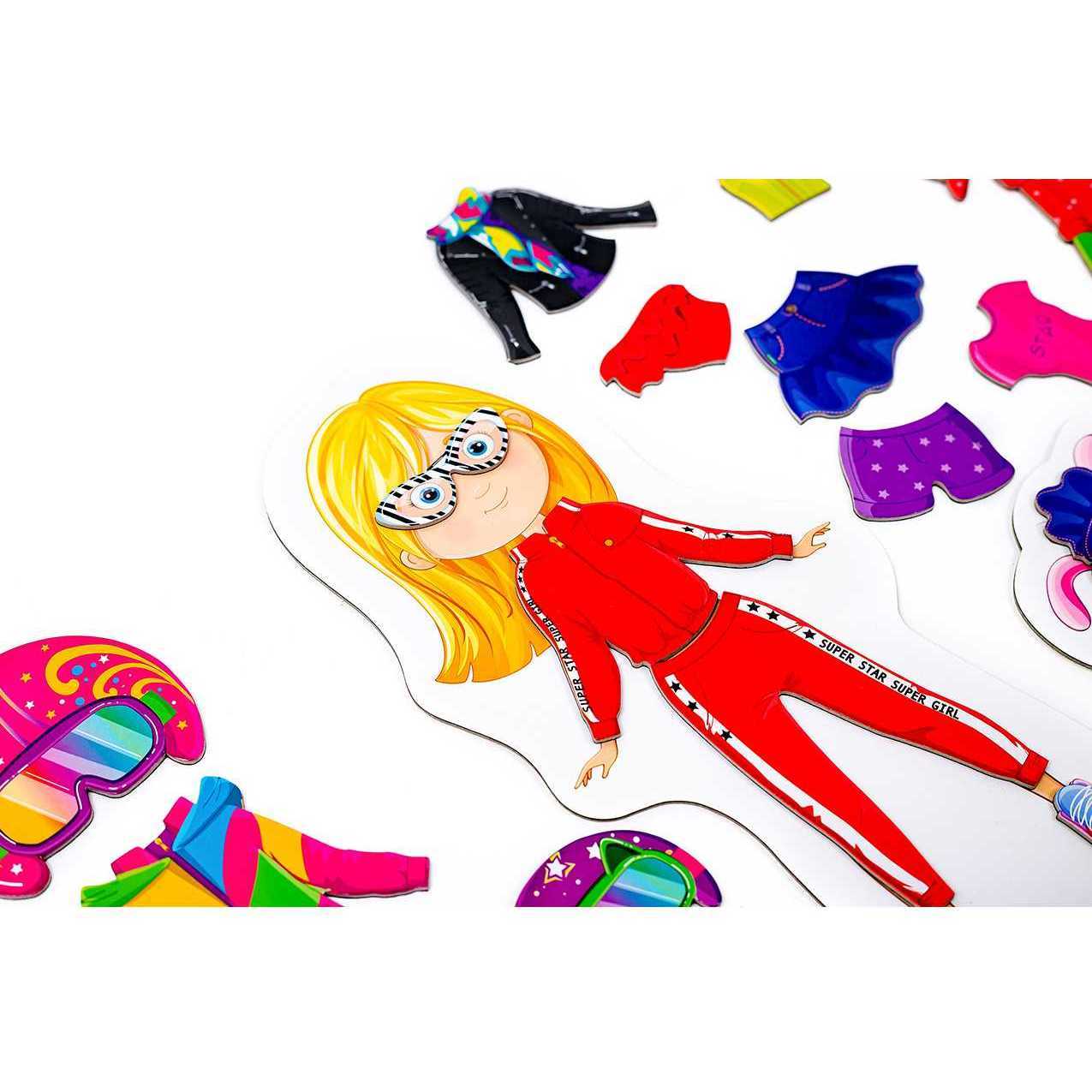 Joc educativ magnetic Alice si Polly Roter Kafer RK2010-08