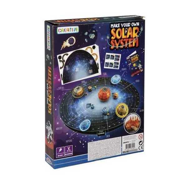 Puzzle Sistem Solar 3D, 146 piese,  52x40x13 cm Grafix GR200011