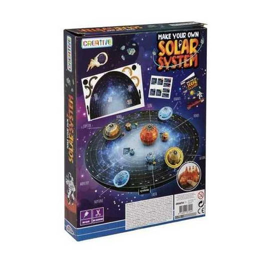 Puzzle Sistem Solar 3D, 146 piese,  52x40x13 cm Grafix GR200011
