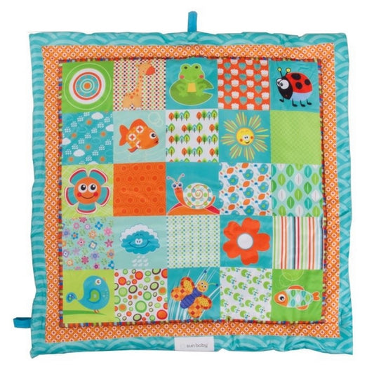Salteluta de joaca Sun Baby 031 Patchwork