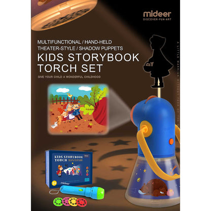 Proiector cu 12 povesti si lampa de veghe Mideer CT7026